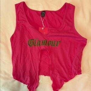 Pink Glamour Tank Top